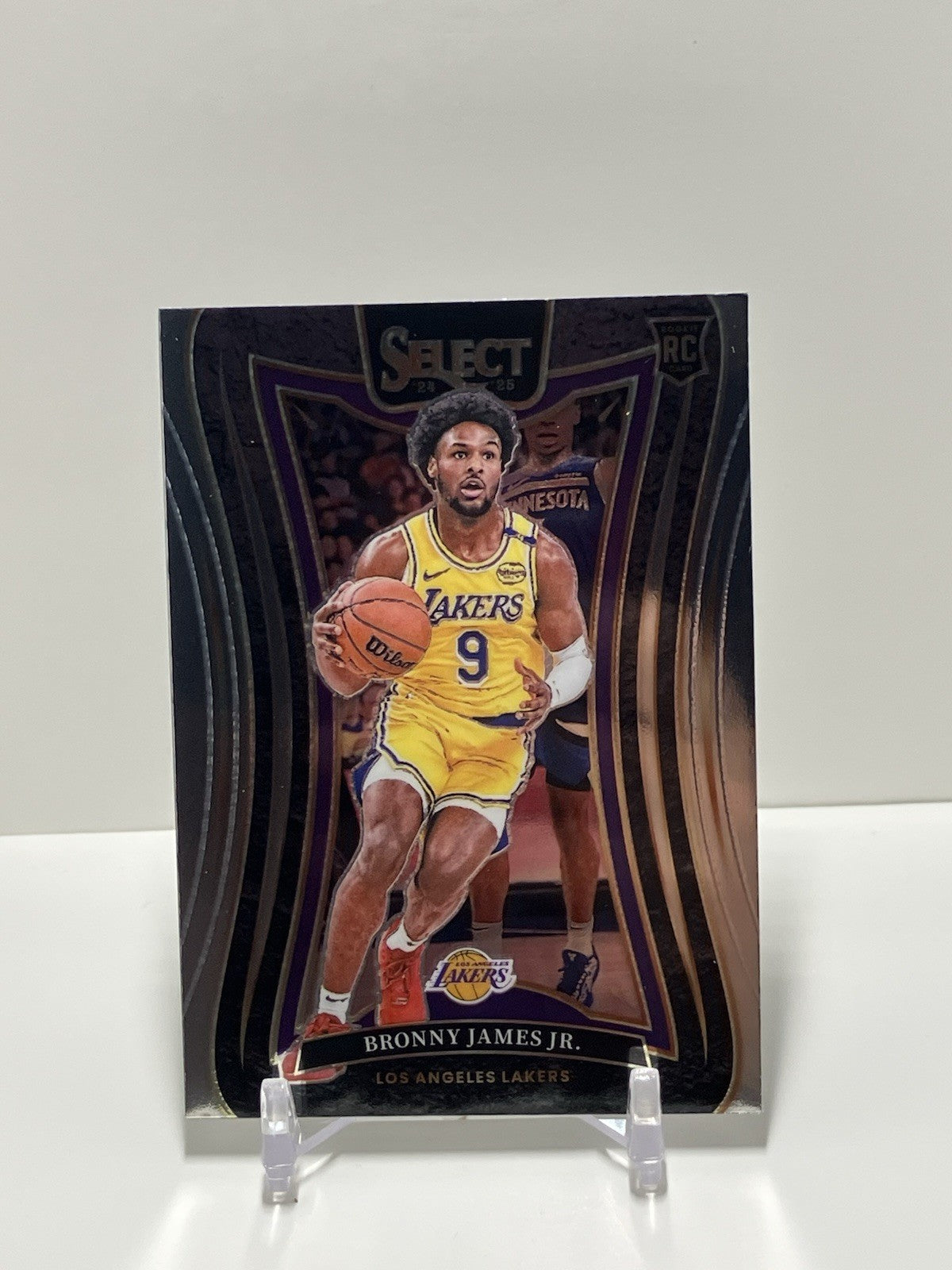 2024/25 Panini Select, Lakers, 369, Bronny James Jr, Mezzanine Level