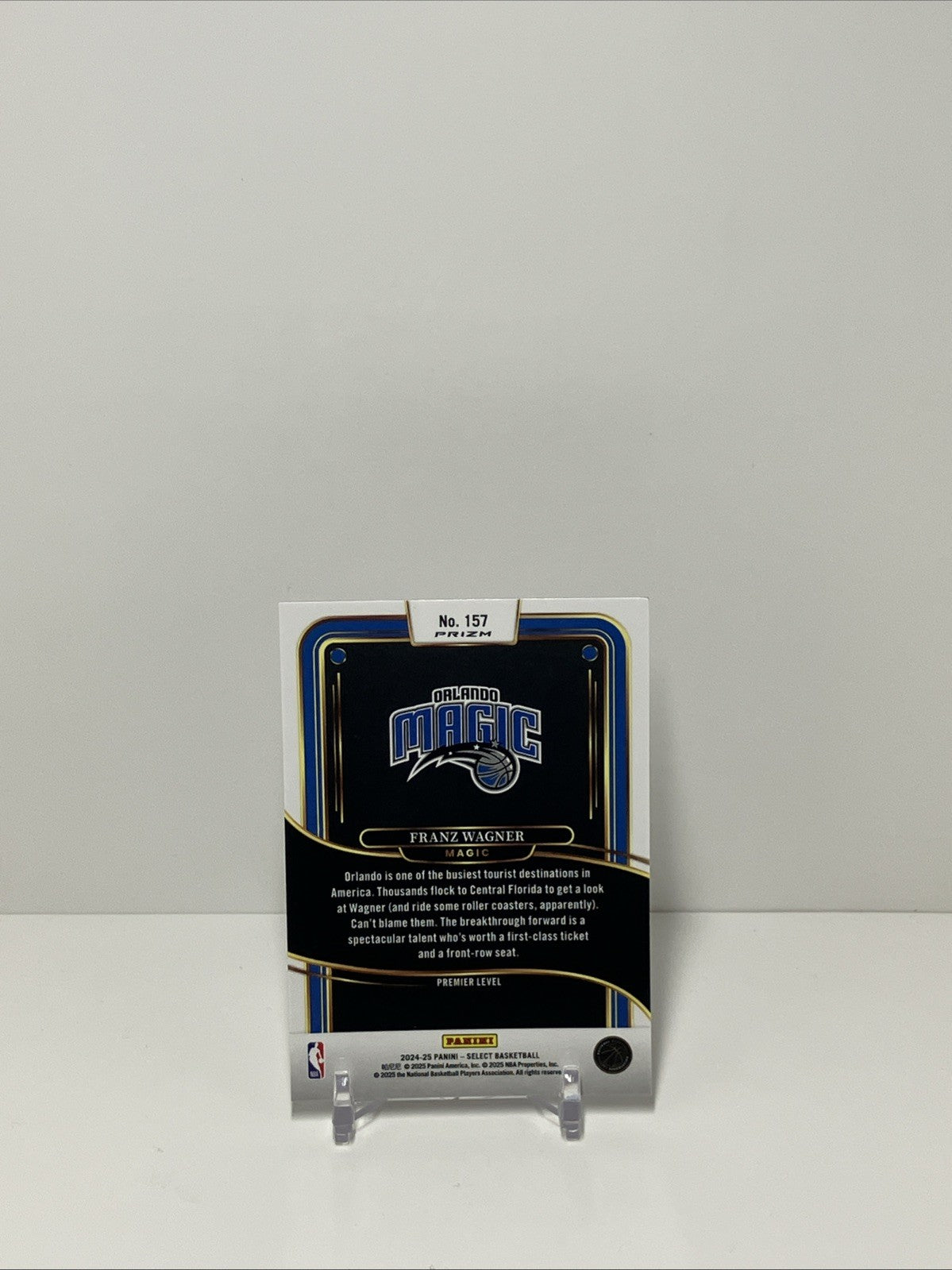 2024/25 Panini Select, Magic, 157, Franz Wagner, Premier Level Prizm