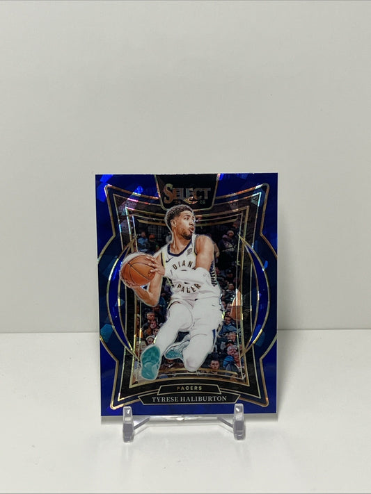 2024/25 Panini Select, Pacers, #64, Tyrese Haliburton, Concourse Cracked Ice