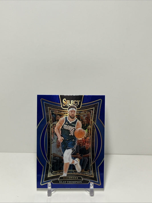 2024/25 Panini Select, Mavericks, #38, Klay Thompson, Concourse Prizm