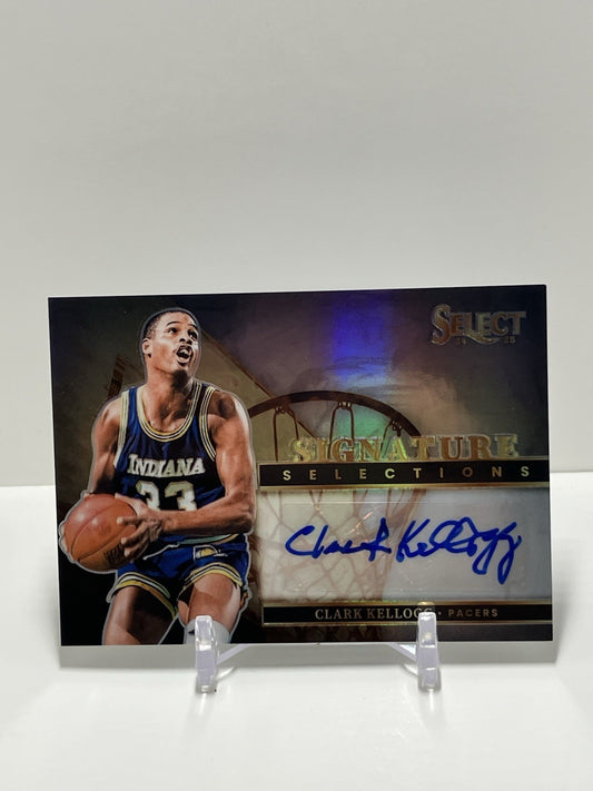 2024/25 Panini Select, Pacers, Clark Kellogg, Signature Selections, Autograph