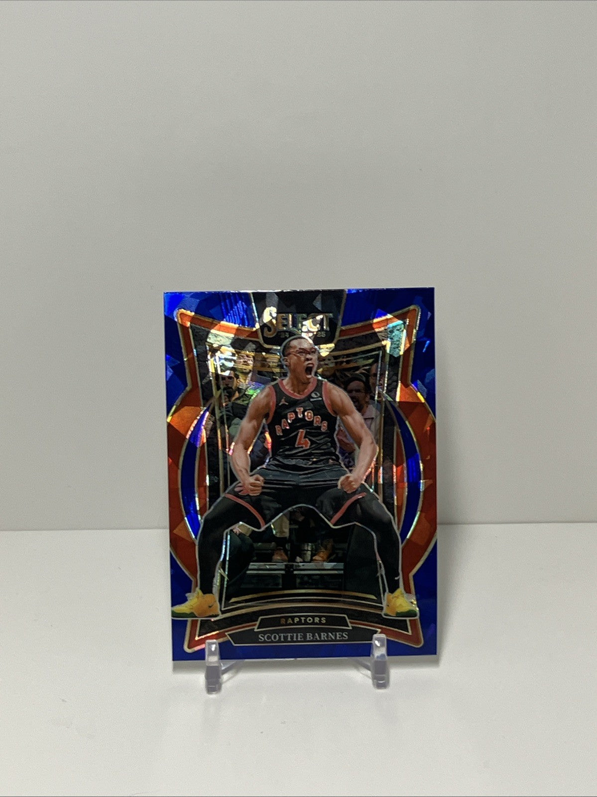2024/25 Panini Select, Raptors, #30, Scottie Barnes, Concourse Cracked Ice
