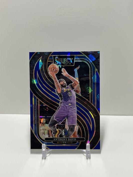 2024/25 Panini Select, Mavericks, 149, Anthony Davis, Premier Level Prizm