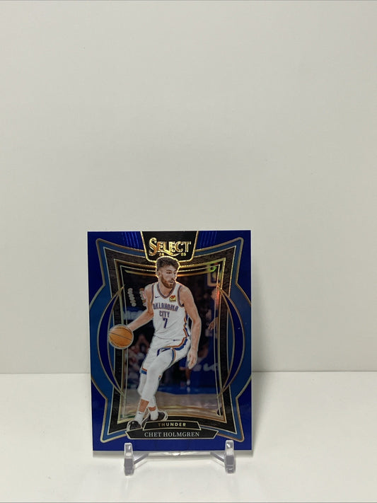 2024/25 Panini Select, Thunder, #1, Chet Holgren, Concourse Prizm