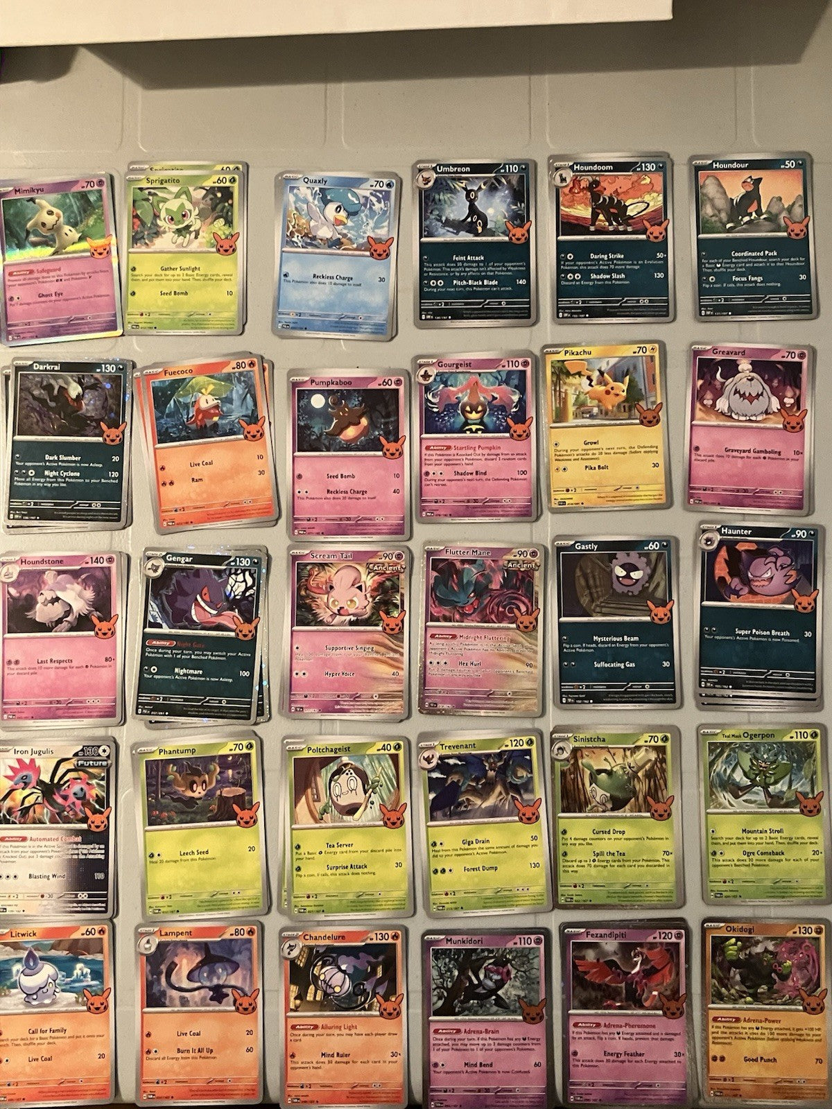 Pokemon 2024 Trick or trade Complete Set