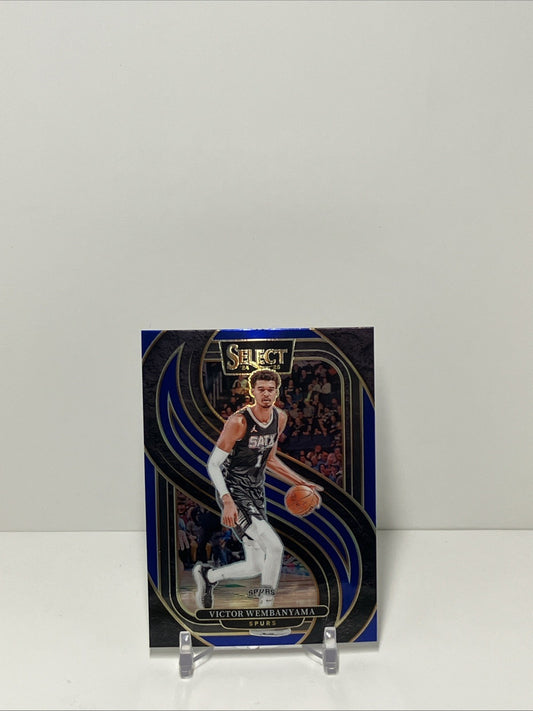 2024/25 Panini Select, Spurs, 102, Victor Wembanyama, Premier Level Prizm