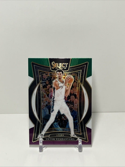 2024/25 Panini Select, Spurs, #9, Victor Wembanyama, Concourse GWP Prizm
