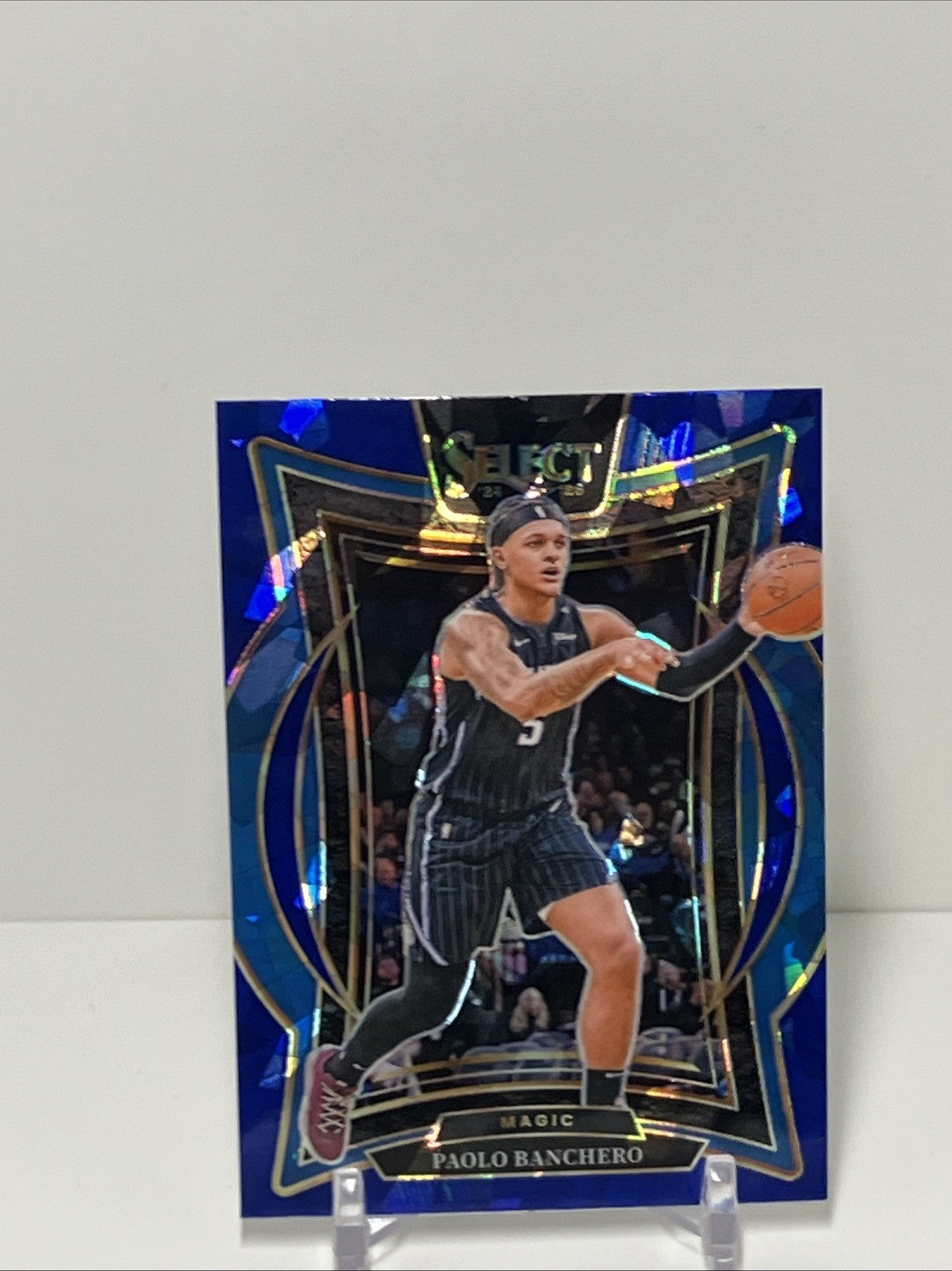 2024/25 Panini Select, Magic, #35, Paolo Banchero, Concourse Cracked Ice