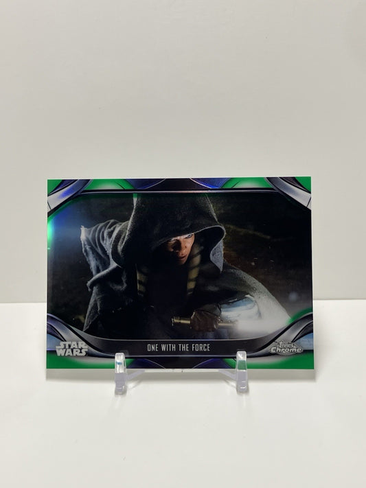 2022 Topps Star Wars The Mandalorian, S2-26, One With The Force, 20/50