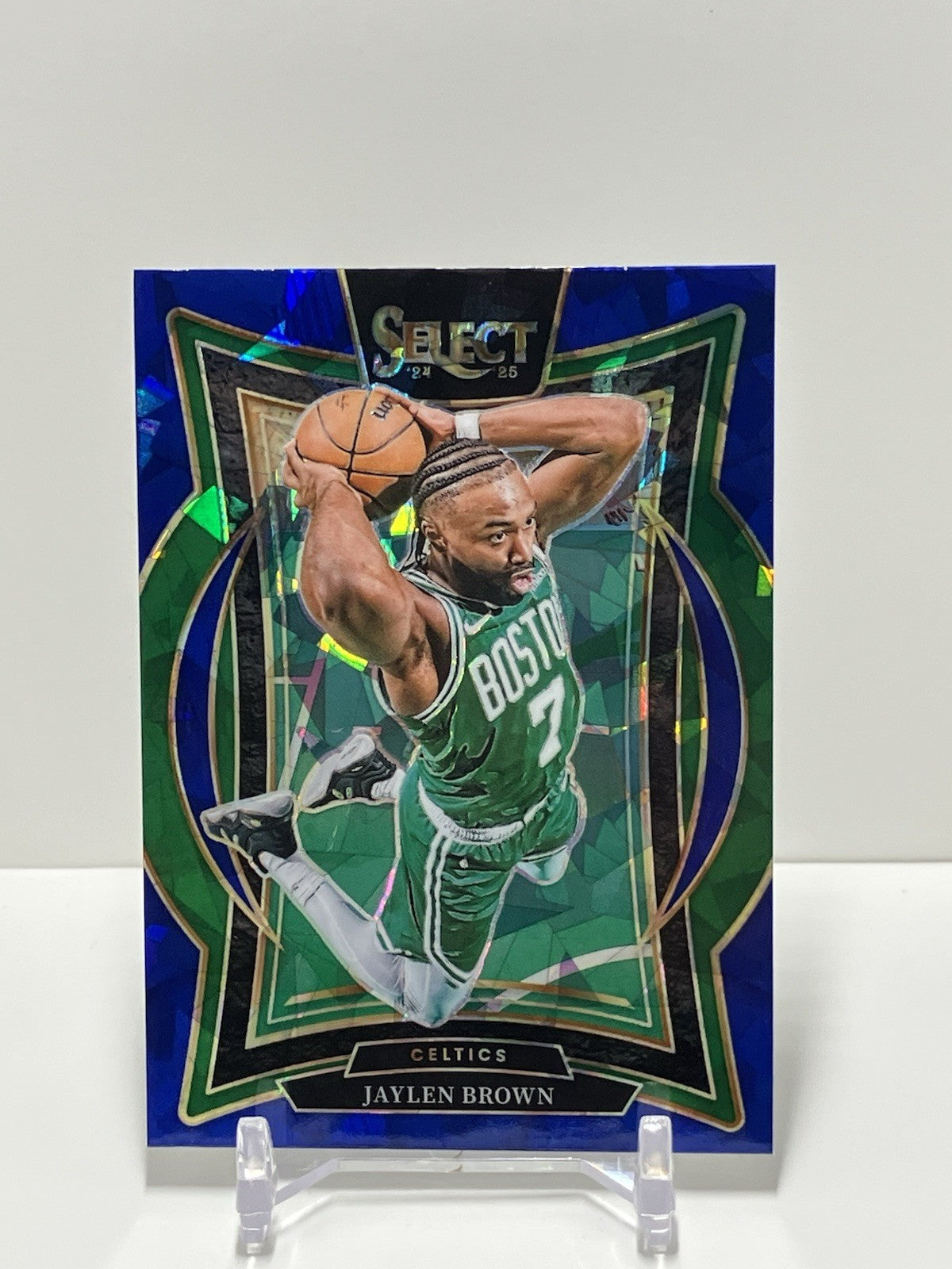 2024/25 Panini Select, Magic, 29, Jaylen Brown, Concourse Blue Prizm
