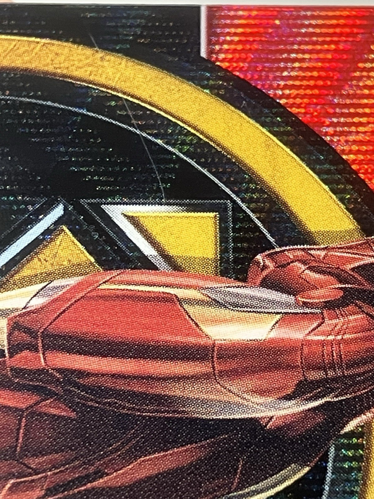 2025 Topps Marvel Chrome, AV-9, Iron Man, ALPHA 1/5, The New Avengers