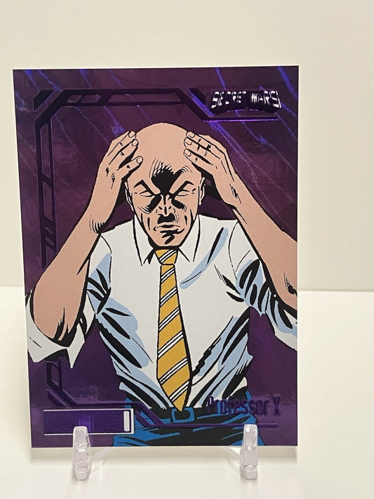 2024 marvel allegiance secret wars, Professor X, Purple Boxes, 21/99