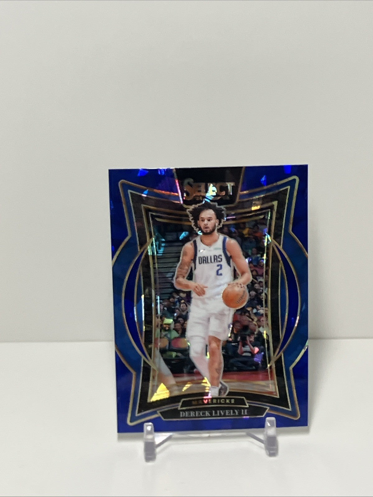 2024/25 Panini Select, Mavericks, #26, Dereck Lively II, Concourse Cracked Ice