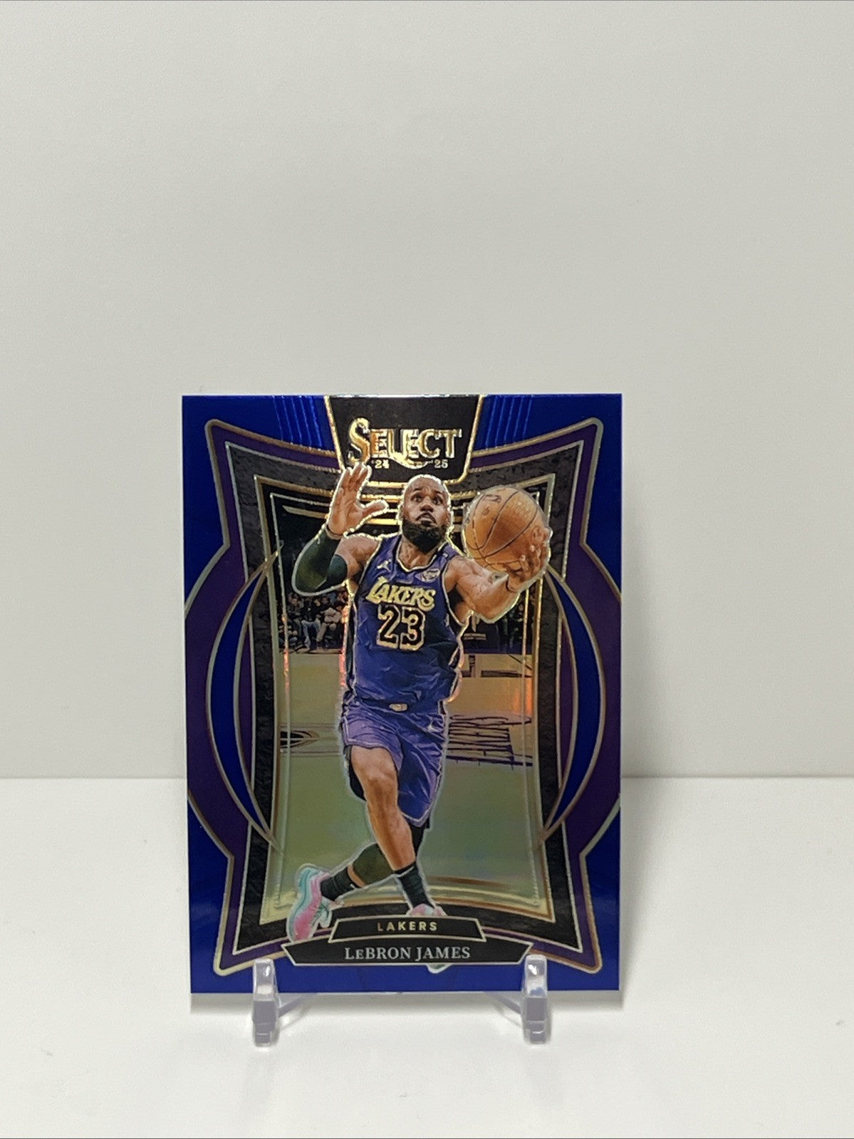 2024/25 Panini Select, Lakers, #54, Lebron James, Concourse Prizm
