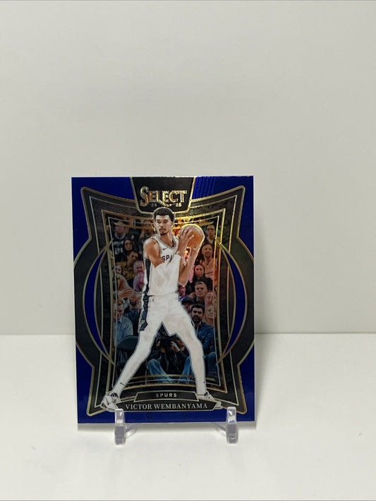 2024/25 Panini Select, Spurs, #9, Victor Wembanyama, Concourse Prizm