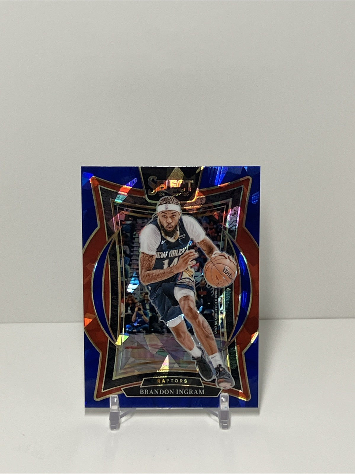 2024/25 Panini Select, Raptors, #44, Brandon Ingram, Concourse Cracked Ice