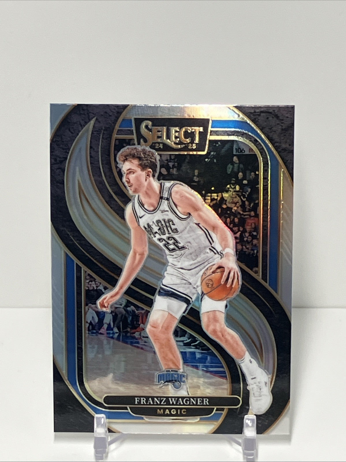 2024/25 Panini Select, Magic, 157, Franz Wagner, Premier Level Silver Prizm