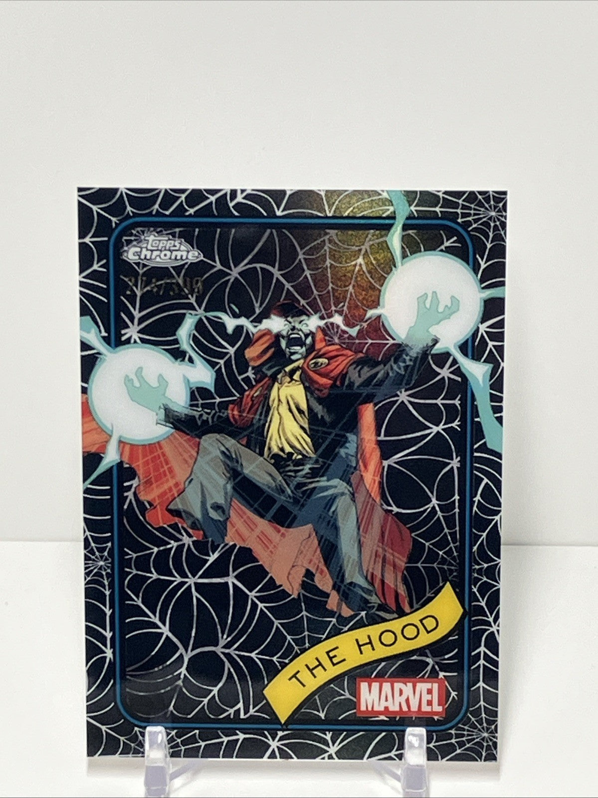 2025 Topps Marvel Chrome, #70, The Hood, Black Spider-Web, 274/399