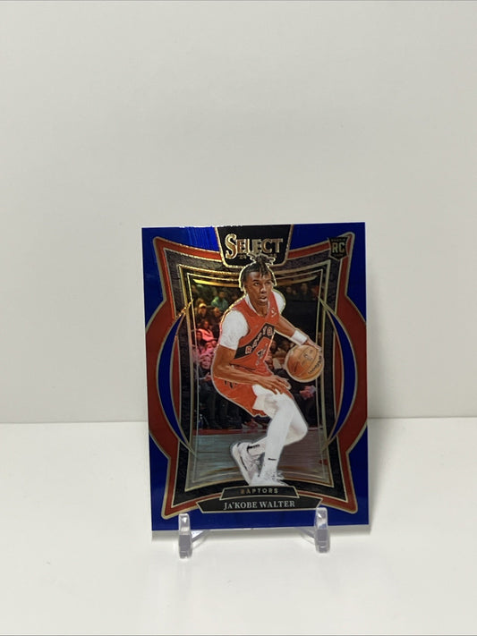 2024/25 Panini Select, Raptors, #96, Ja'Kobe Walter, Concourse Prizm