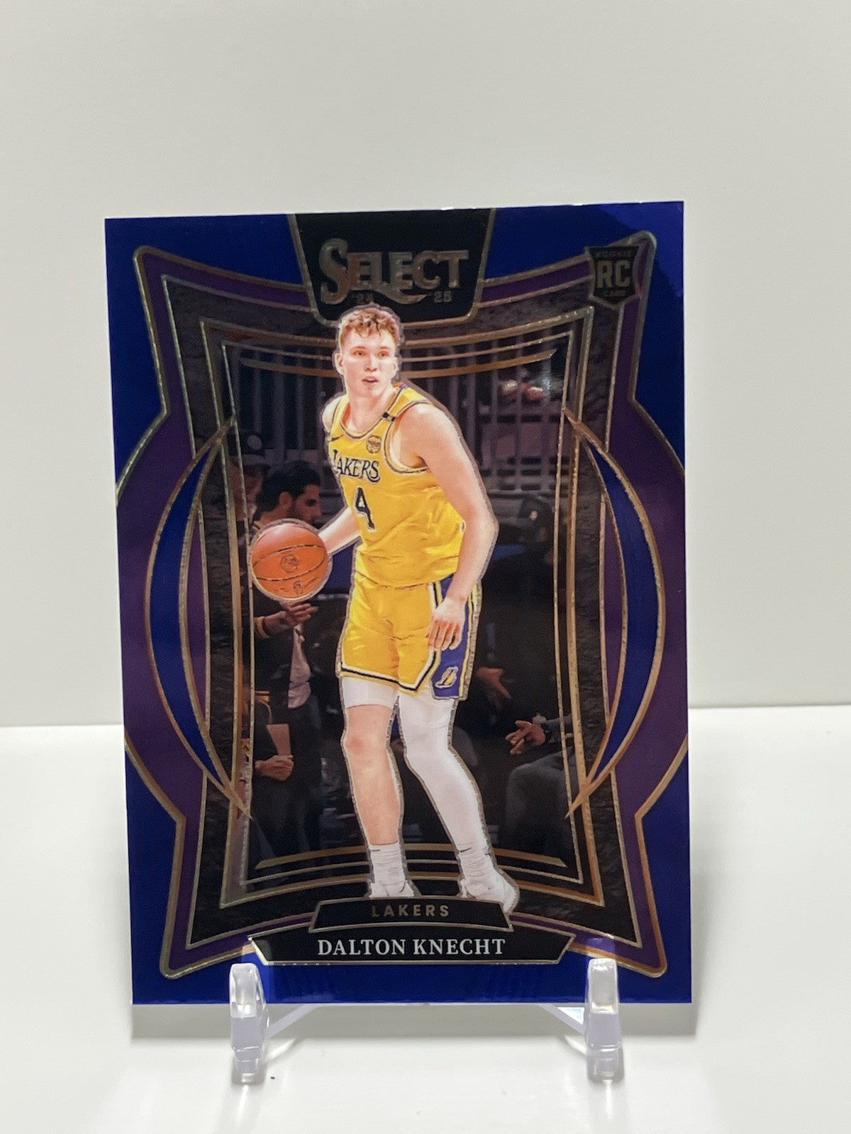 2024/25 Panini Select, Lakers, 91, Dalton Knecht, Concourse Blue