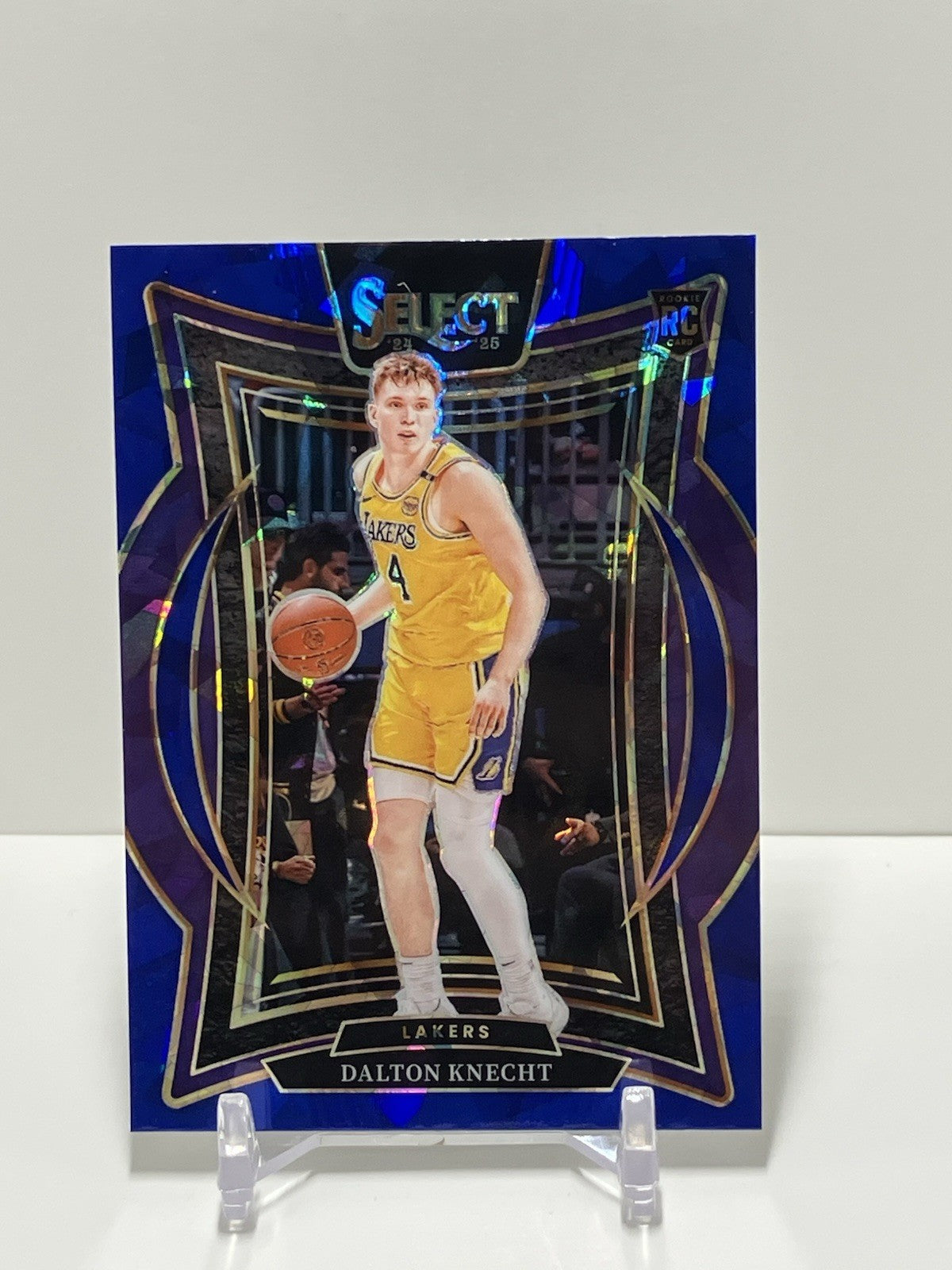 2024/25 Panini Select, Lakers, 91, Dalton Knecht, Concourse Blue Prizm