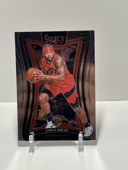 2024/25 Panini Select, Raptors, 398,  Jamal Shead, Mezzanine Level